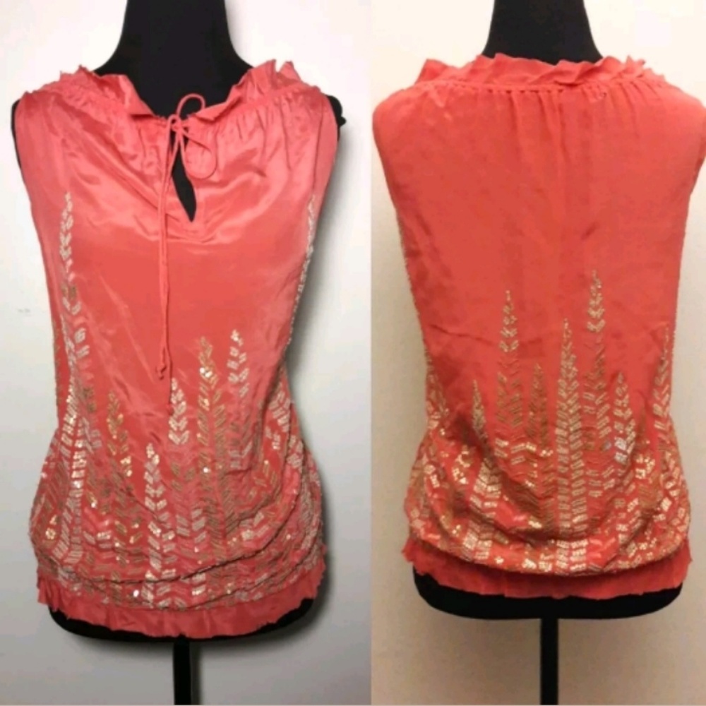🌟SOLD🌟Namrata Joshipura Anthropologie Blouse - Picture 1 of 8
